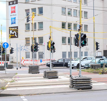 Verkehrsabsicherung mit COM/FUG-Anlagen