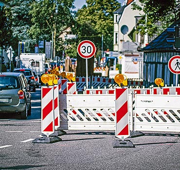 Verkehrsabsicherung in Bergisch Gladbach